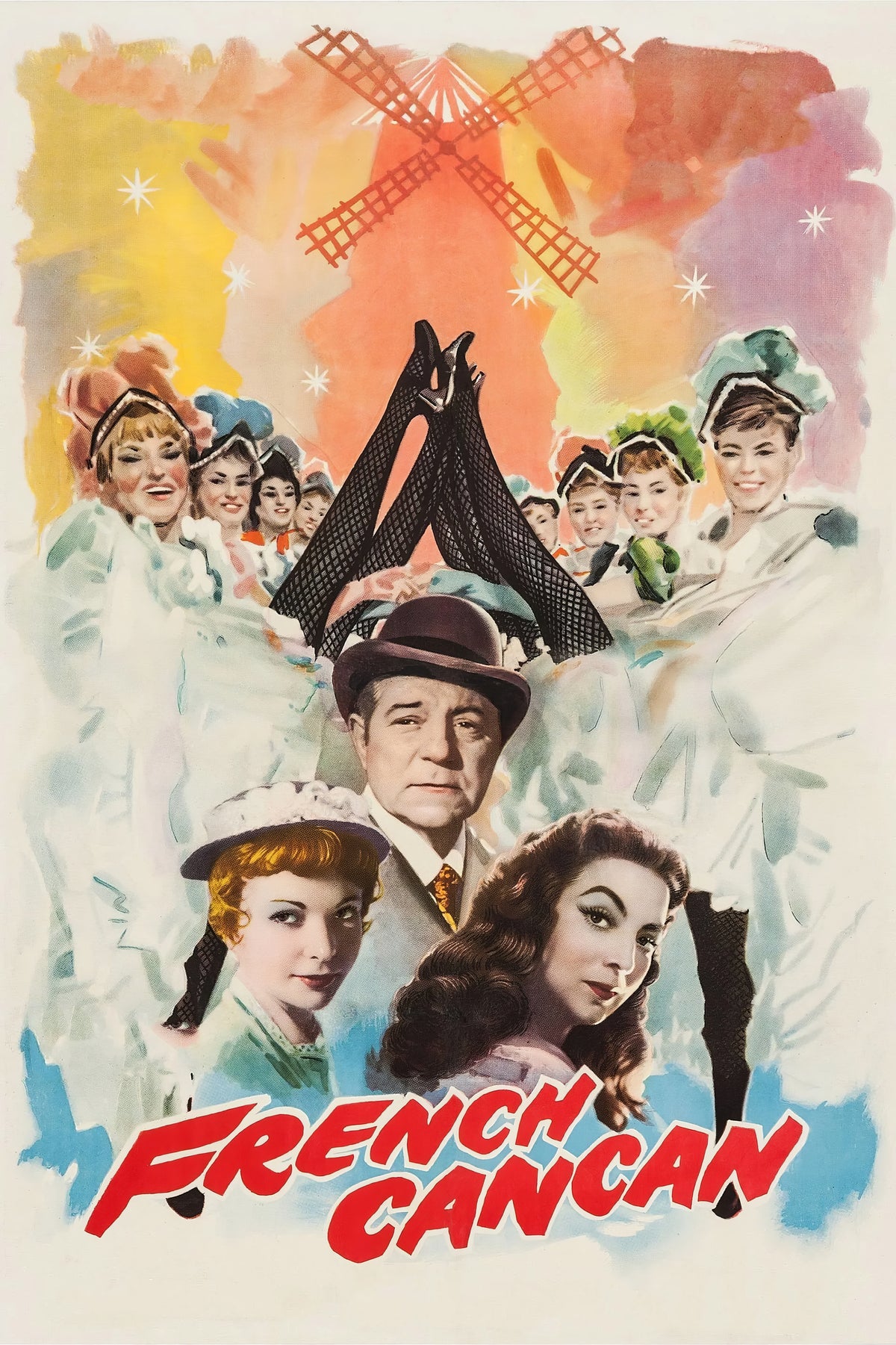 French Cancan (1955) Film/Movie Premium Waterproof & Tear Resistant Posters