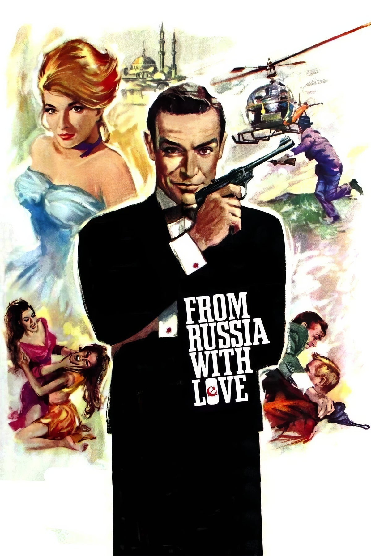 From Russia with Love (1963) Film/Movie Premium Waterproof & Tear Resistant Posters