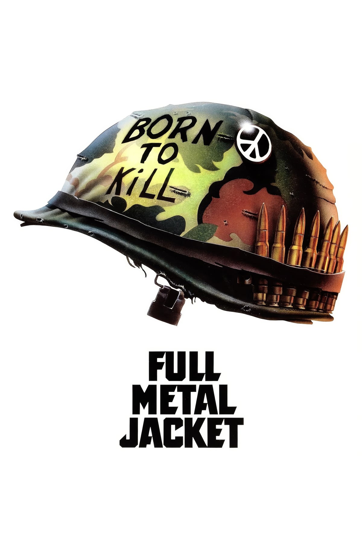 Full Metal Jacket (1987) Film/Movie Premium Waterproof & Tear Resistant Posters