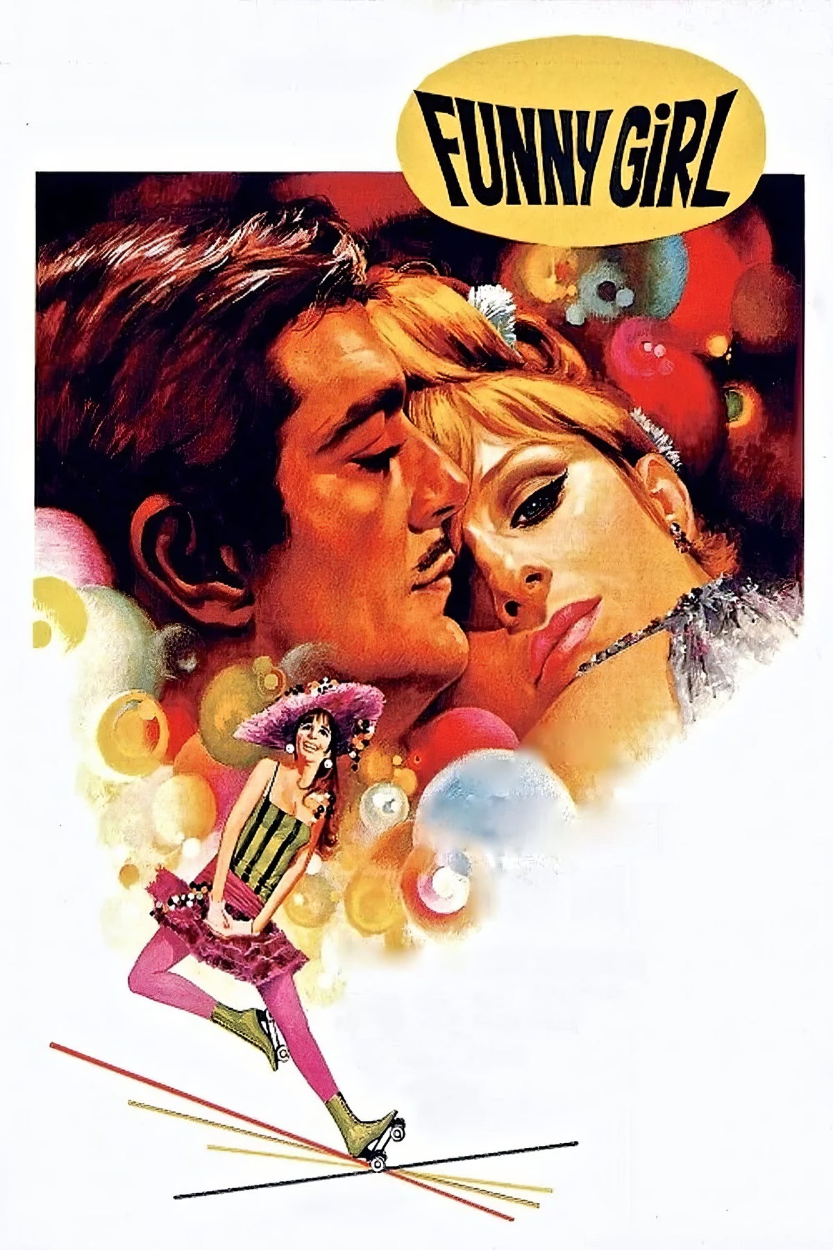 Funny Girl (1968) Film/Movie Premium Waterproof & Tear Resistant Posters
