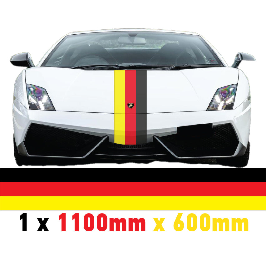 German, French, Italian Racing Pin Stripes and Bonnet Stripes