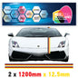 GRP German Racing Pin Stripes 1.2m (1200mm) Long laminated for Renault Peugeot Citroen sticker graphics various widths available