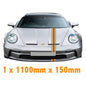 GU1.1A/1x150 Gulf Racing Bonnet Stripe 1100mm x 150mm For Porsche