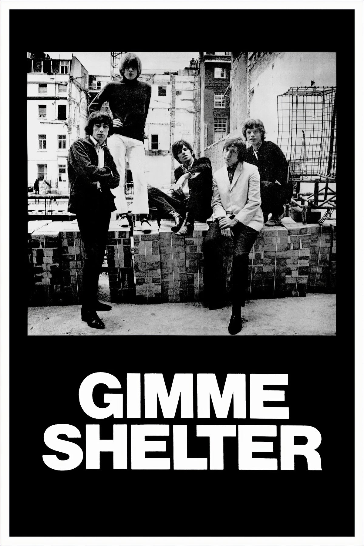 Gimme Shelter (1970) Film/Movie Premium Waterproof & Tear Resistant Posters