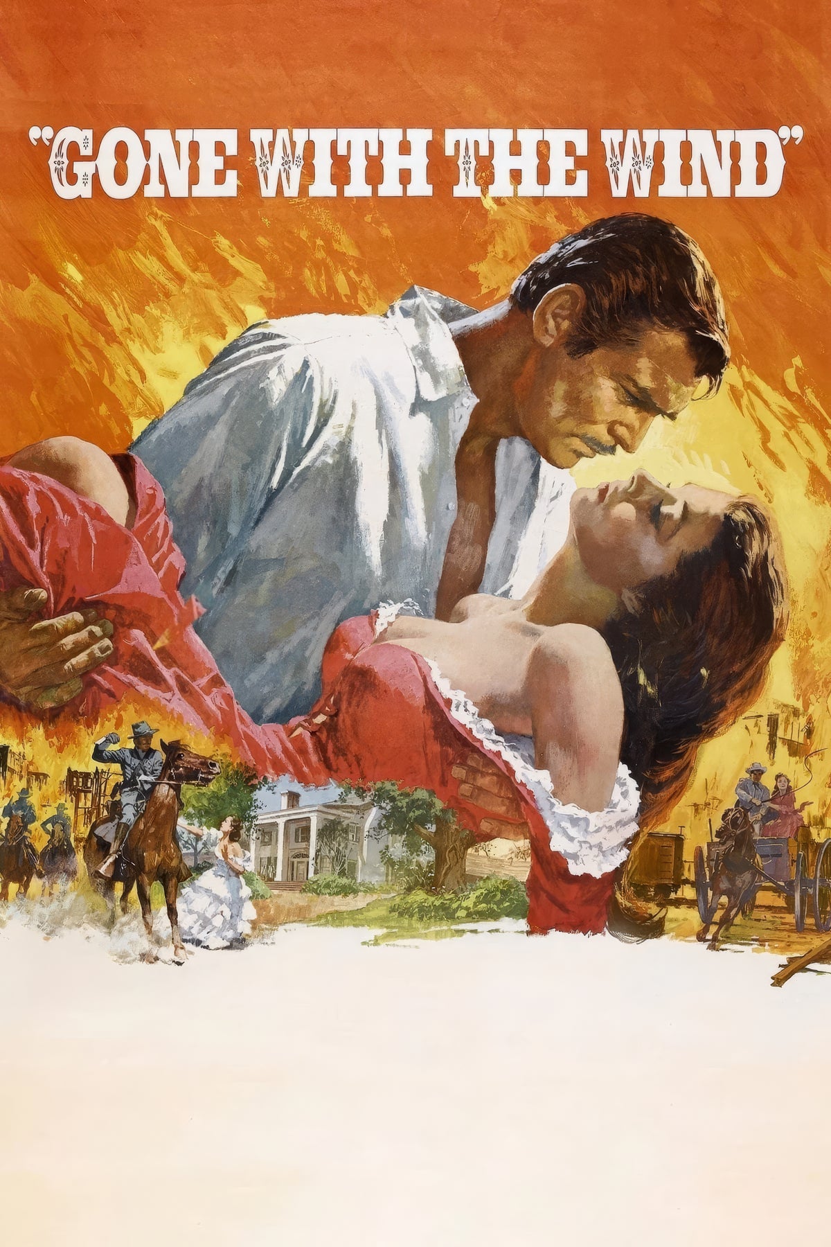 (1939) Gone with the Wind Film/Movie Premium Waterproof & Tear Resistant Posters