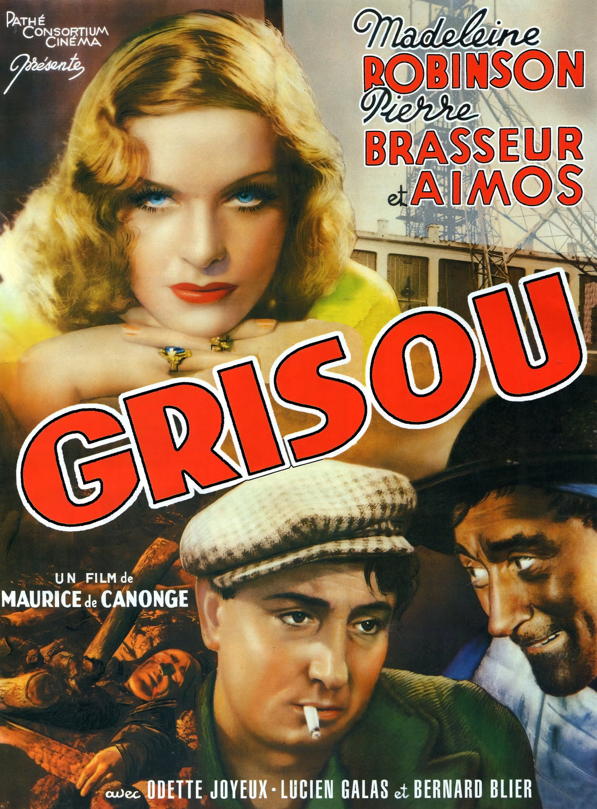 (1938) Grisou Film/Movie Premium Waterproof & Tear Resistant Posters