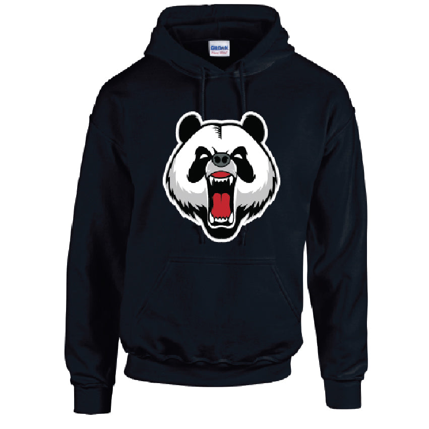 Angry Panda Unisex Cotton Hoodie 5 sizes 3 Colours Available Printed HD02
