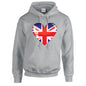 British Heart Unisex Cotton Hoodie 5 sizes 3 Colours Available Printed HD04