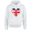 British Heart Unisex Cotton Hoodie 5 sizes 3 Colours Available Printed HD04