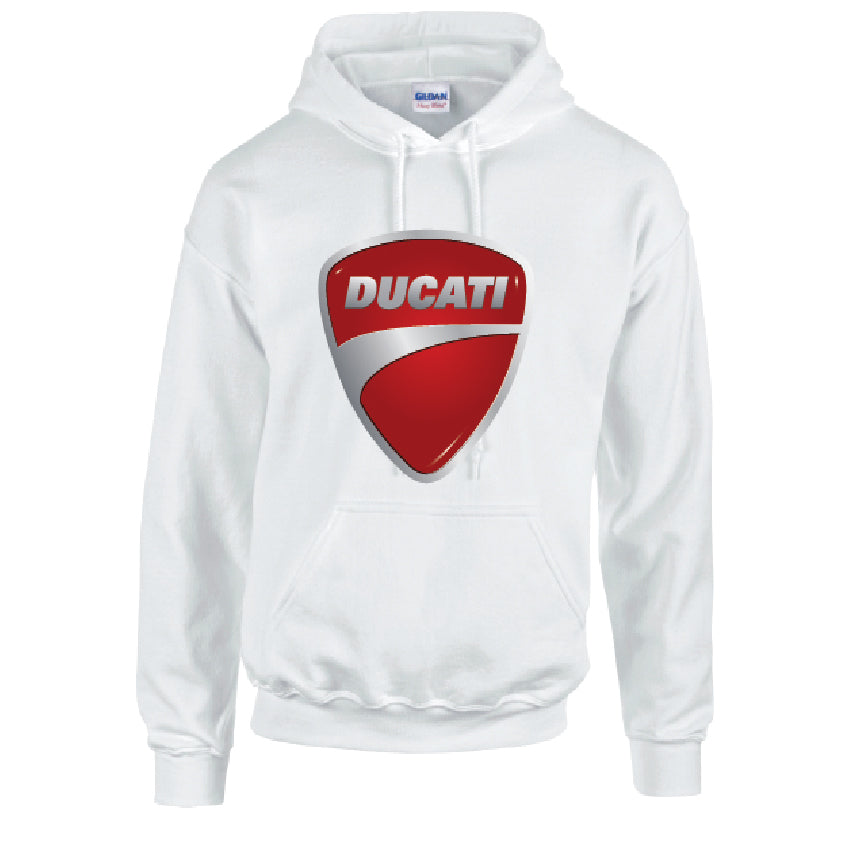 HD06 Ducati  Unisex Cotton Hoodie Various Sizes & Colours Available