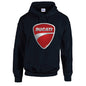 Ducati Unisex Cotton Hoodie 5 sizes 3 Colours Available Printed HD06