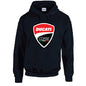Ducati Corse Unisex Cotton Hoodie 5 sizes 3 Colours Available Printed HD07
