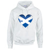 Scotland Heart Football Unisex Cotton Hoodie 5 Sizes 3 Colours Available printed HD13