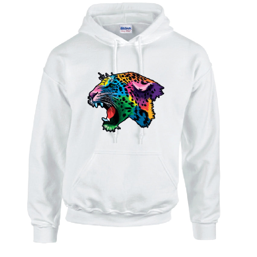 HD17 Leopard Unisex Cotton Hoodie Various Sizes & Colours Available