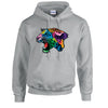 Leopard Animal Unisex Cotton Hoodie 5 sizes 3 Colours Available Printed HD17