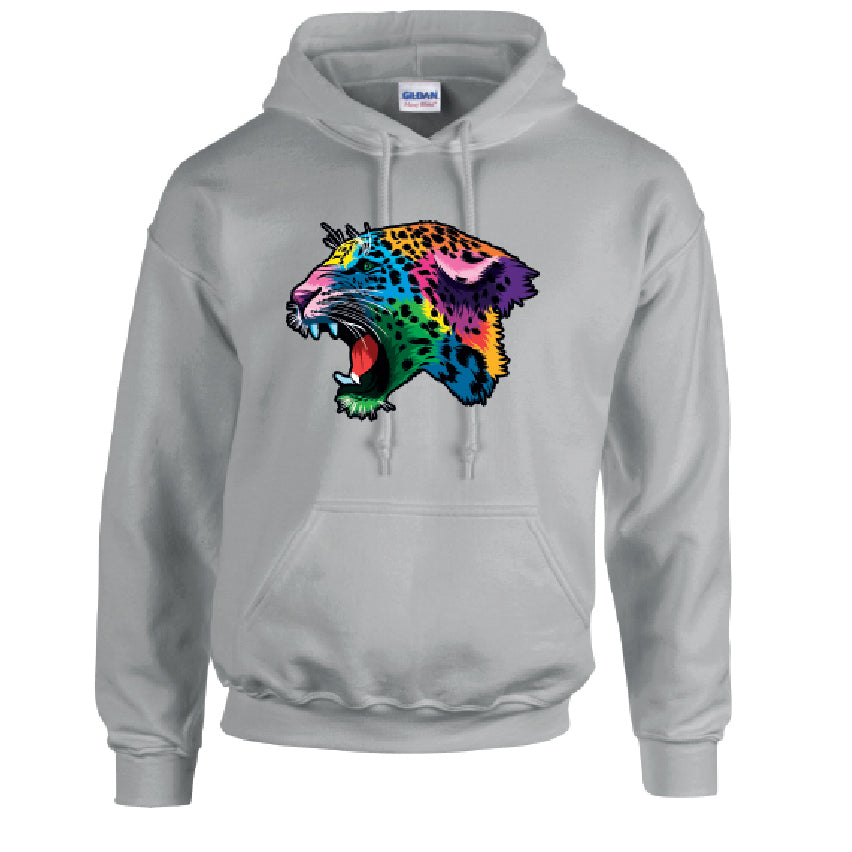Leopard Animal Unisex Cotton Hoodie 5 sizes 3 Colours Available Printed HD17