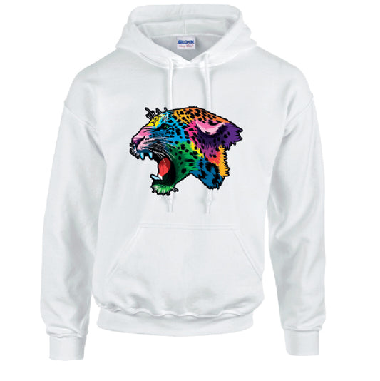 Leopard Animal Unisex Cotton Hoodie 5 sizes 3 Colours Available Printed HD17