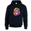 Lion Animal Unisex Cotton Hoodie 5 sizes 3 Colours Available Printed HD18