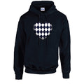 HD24 Harley Quinn Heart Unisex Cotton Hoodie Various Sizes & Colours Available