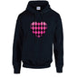 Pink Harley Quinn Heart Unisex Cotton Hoodie 5 sizes 3 Colours Available Printed HD26
