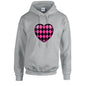 Pink Harley Quinn Heart Unisex Cotton Hoodie 5 sizes 3 Colours Available Printed HD26