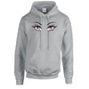 Pink Eyes Unisex Cotton Hoodie 5 sizes 3 Colours Available Printed HD27