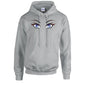 Purple Eyes Unisex Cotton Hoodie 5 Sizes 3 Colours Available Printed HD28