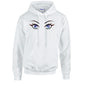 Purple Eyes Unisex Cotton Hoodie 5 Sizes 3 Colours Available Printed HD28