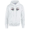 Rainbow Eyes Unisex Cotton Hoodie 5 Sizes 3 Colours Available Printed HD29