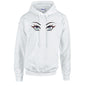 Rainbow Eyes Unisex Cotton Hoodie 5 Sizes 3 Colours Available Printed HD29