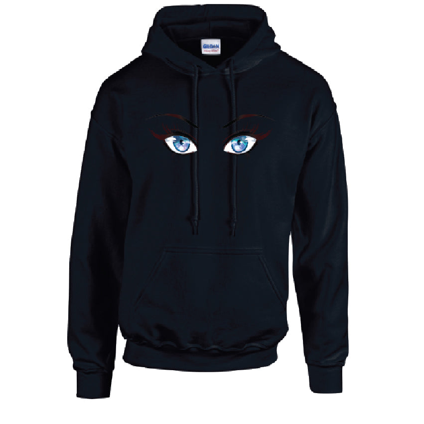 HD30 Blue Eyes Unisex Cotton Hoodie Various Sizes & Colours Available