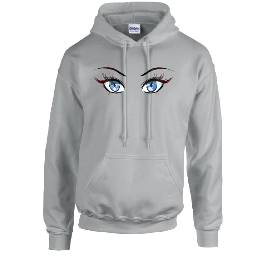 HD30 Blue Eyes Unisex Cotton Hoodie Various Sizes & Colours Available