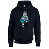 Blue Skater Girl Unisex Cotton Hoodie 5 Sizes 3 Colours Available Printed HD32