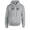 Green Eyes Unisex Cotton Hoodie 5 Sizes 3 Colours Available Printed HD32