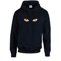 HD35 Orange Eyes Unisex Cotton Hoodie Various Sizes & Colours Available