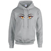 Orange Eyes Unisex Cotton Hoodie 5 Sizes 3 Colours Available Printed HD35