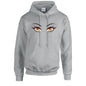 Orange Eyes Unisex Cotton Hoodie 5 Sizes 3 Colours Available Printed HD35