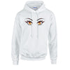 Orange Eyes Unisex Cotton Hoodie 5 Sizes 3 Colours Available Printed HD35