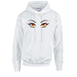 Orange Eyes Unisex Cotton Hoodie 5 Sizes 3 Colours Available Printed HD35