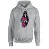 Pink Skater Girl Unisex Cotton Hoodie 5 Sizes 3 Colours Available Printed HD37