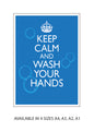 Hand Washing A5 Stickers (2x 148mm x 210mm) Health And Safety Warning Sticker Printed HW01-07