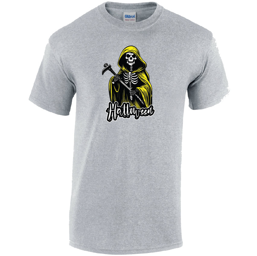 HW01-30 Halloween Unisex Cotton T-Shirt Various Designs Available