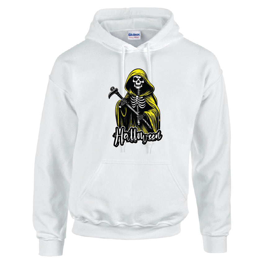 HWTH0 Halloween Unisex Cotton Hoodie Various Sizes & Colours Available