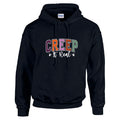 HWH12 Creep It Real Halloween Unisex Cotton Hoodie Various Sizes & Colours Available