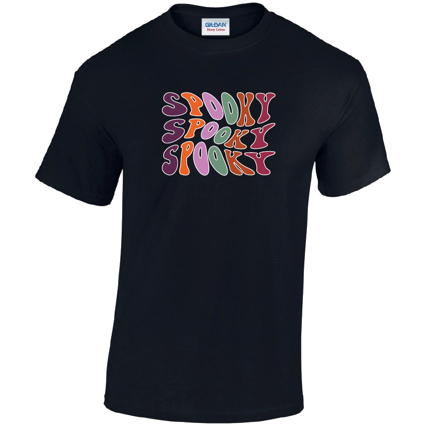 HW13 Spooky Halloween Unisex Cotton T-Shirt Various Sizes & Colours Available