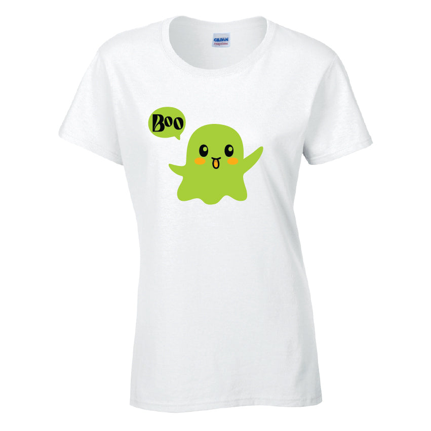 Boo Halloween T-Shirt Available in 7 Colours HWCL14