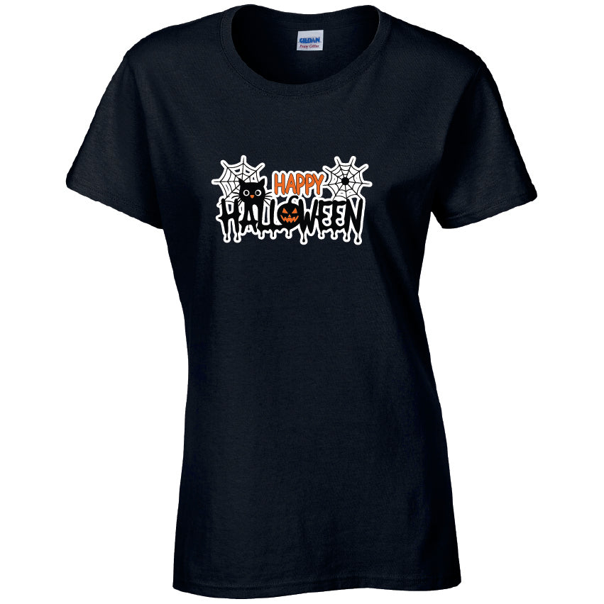 Happy Halloween T-Shirt Available in 7 Colours HWCL15