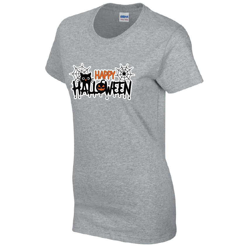 Happy Halloween T-Shirt Available in 7 Colours HWCL15