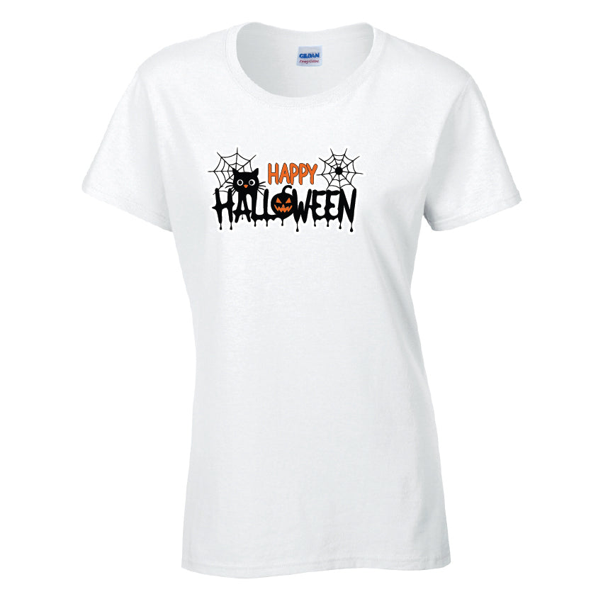 Happy Halloween T-Shirt Available in 7 Colours HWCL15