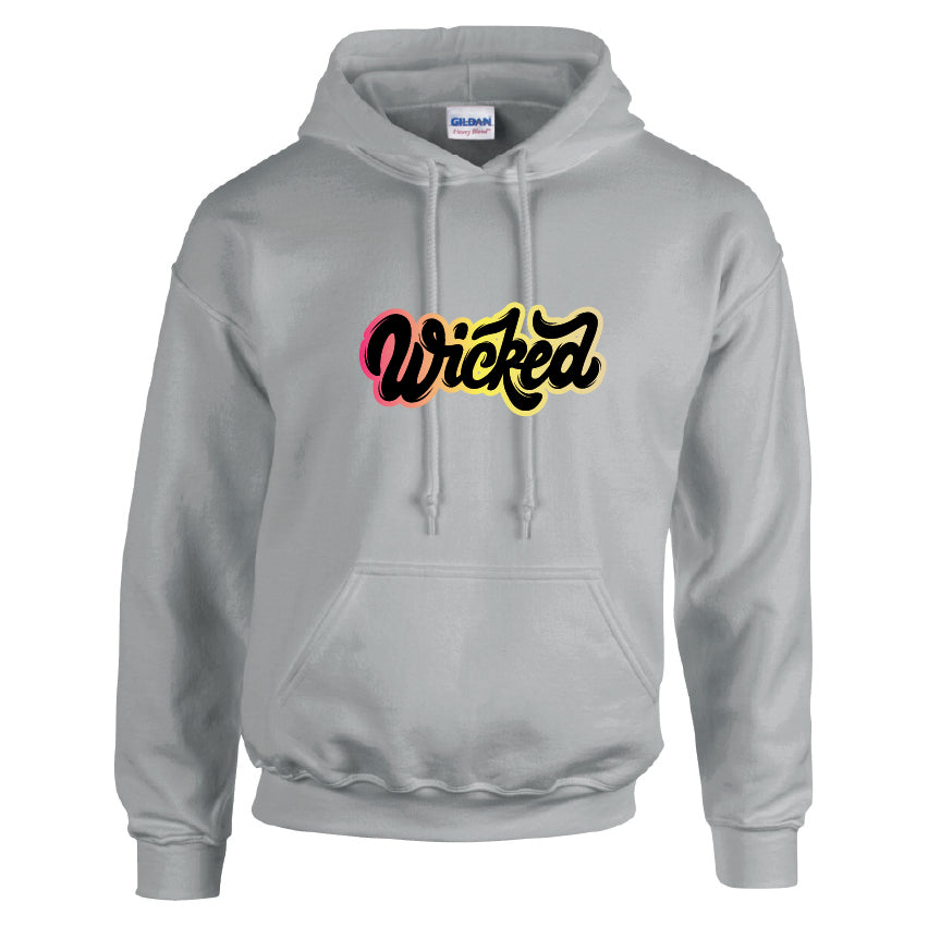 HWH16 Wicked Halloween Unisex Cotton Hoodie Various Sizes & Colours Available